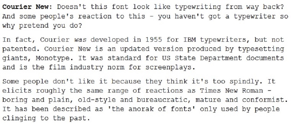 Biggest fonts for essays image